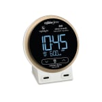Brandstand CubieGlow White Noise Alarm Clock, Sunrise Alarm, White